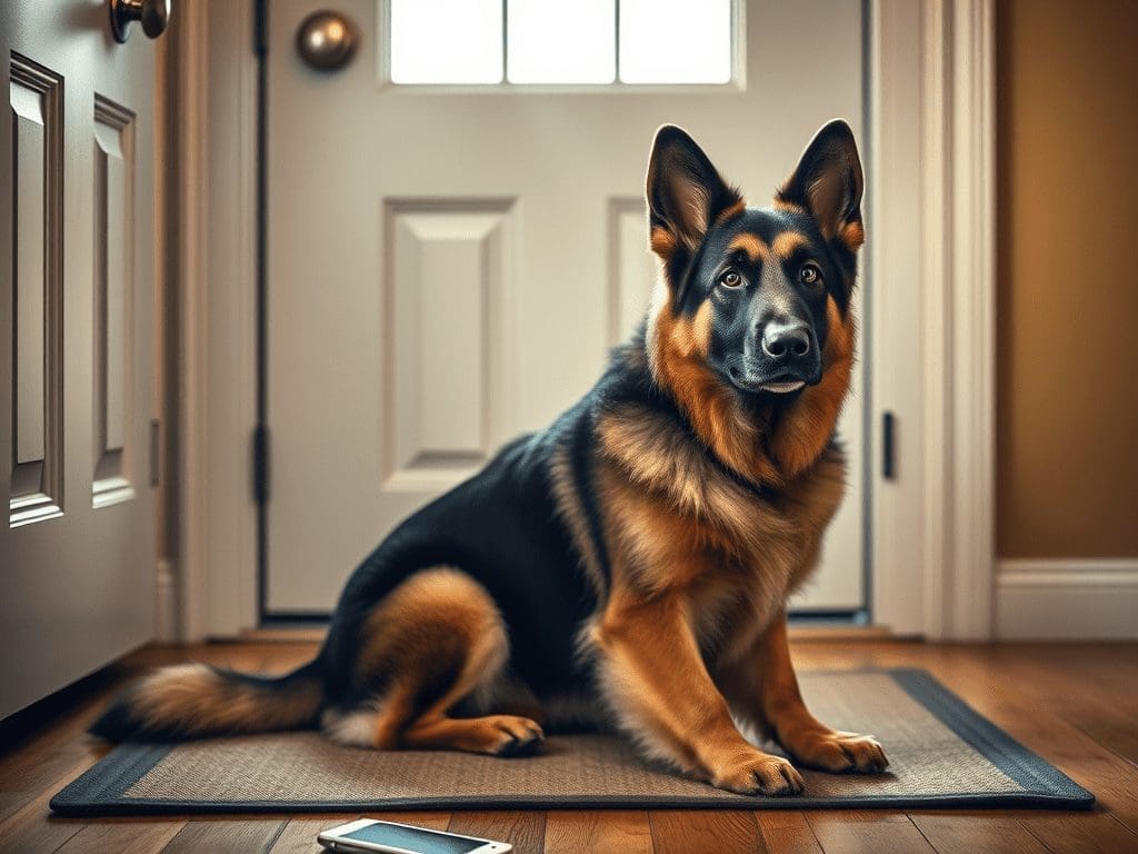 Calm Your German Shepherd: 10-Minute Fix for Door Manners 1 Calm Your German Shepherd: 10-Minute Fix for Door Manners
