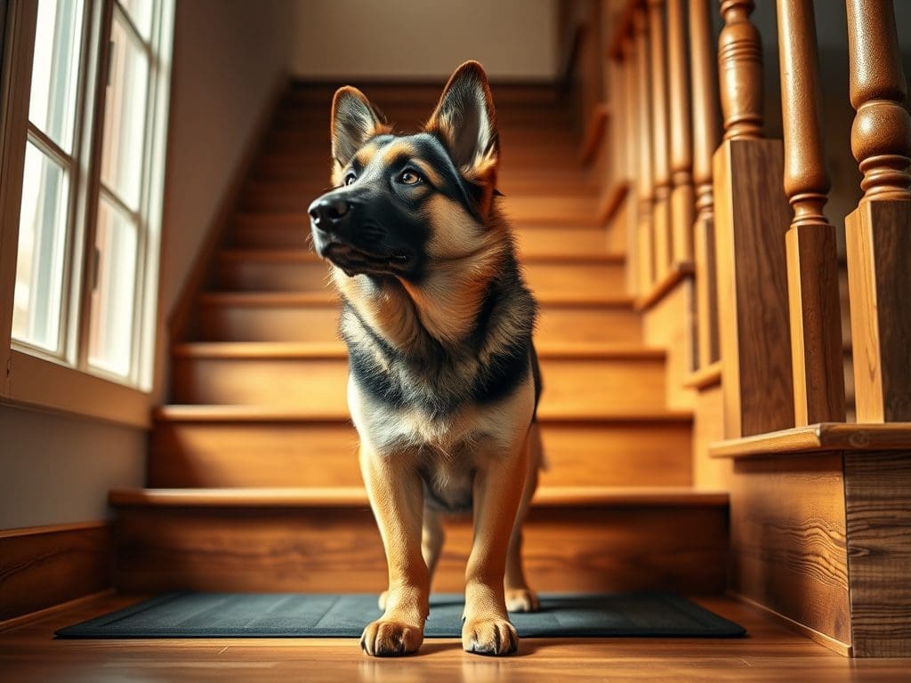 Protecting Your GSD’s Joints: Stair Safety Tips