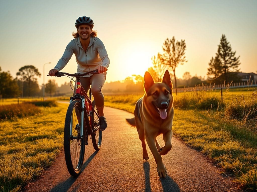 Biking with Your German Shepherd: Safety First! 2 Biking with Your German Shepherd: Safety First!