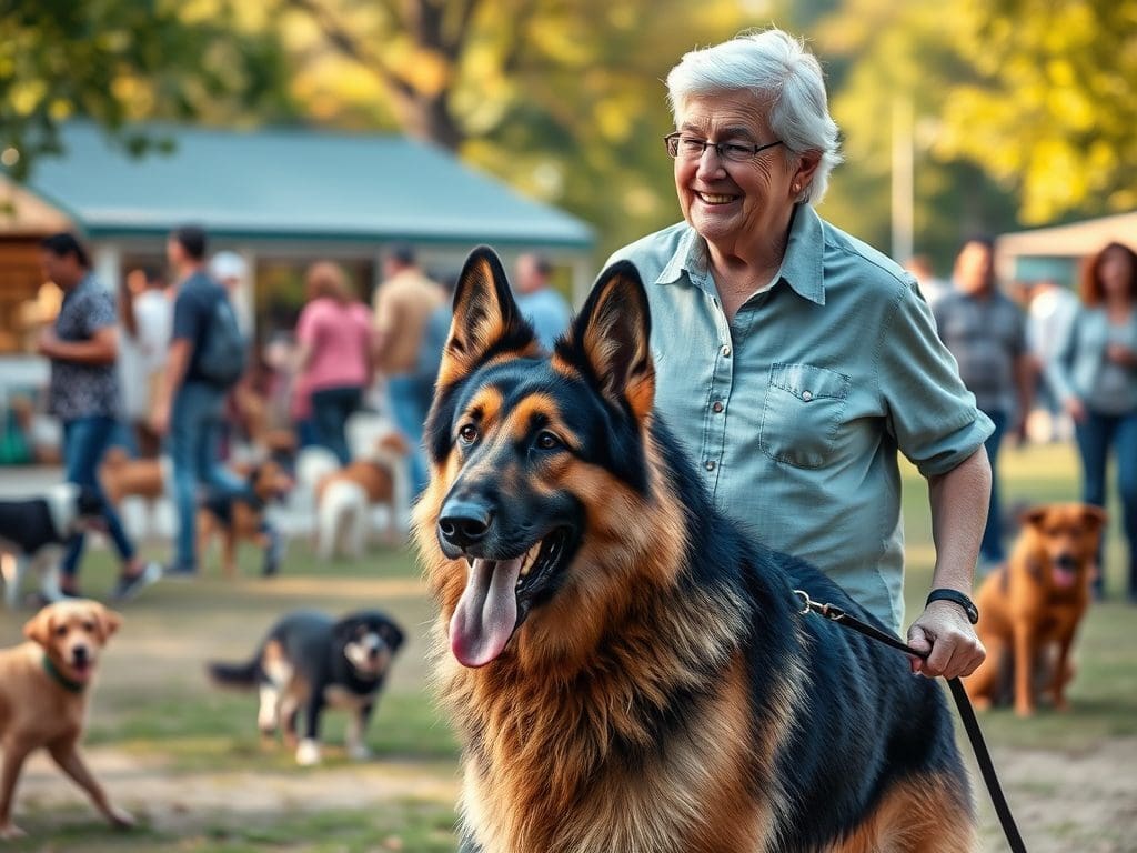 Safety Tips for Seniors with German Shepherds at Dog Parks