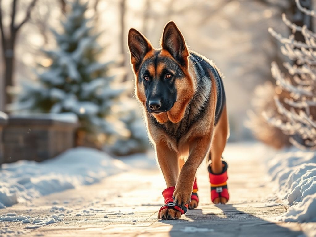 Essential Winter Paw Care for Senior Dogs