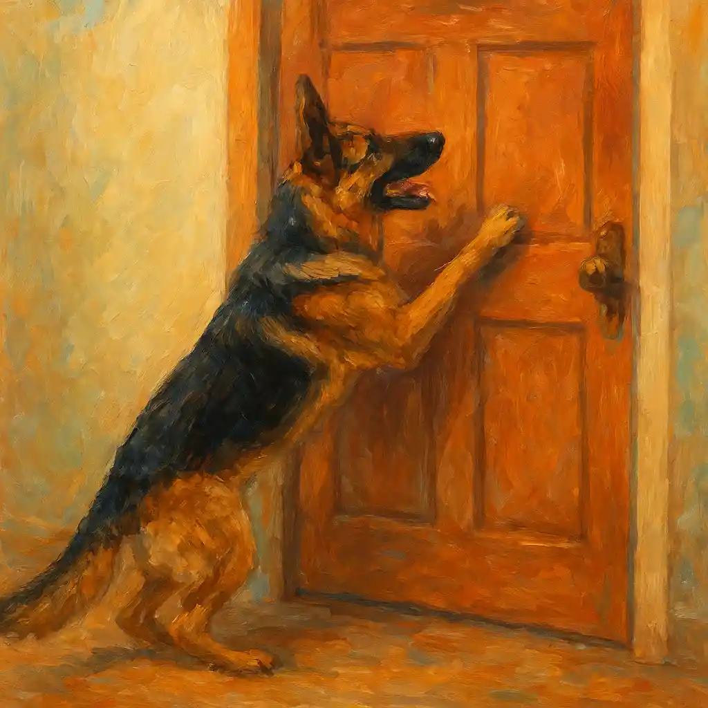 10-Minute Fix: Transform Your GSD’s Door Excitement