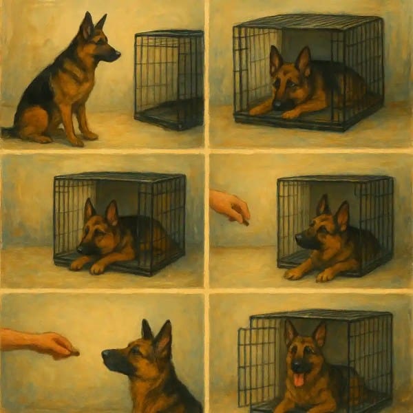 5-Day Crate Training Plan for Rescue German Shepherds