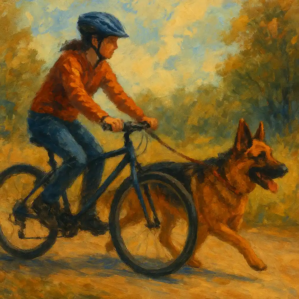 Biking with Your German Shepherd: Safety First!