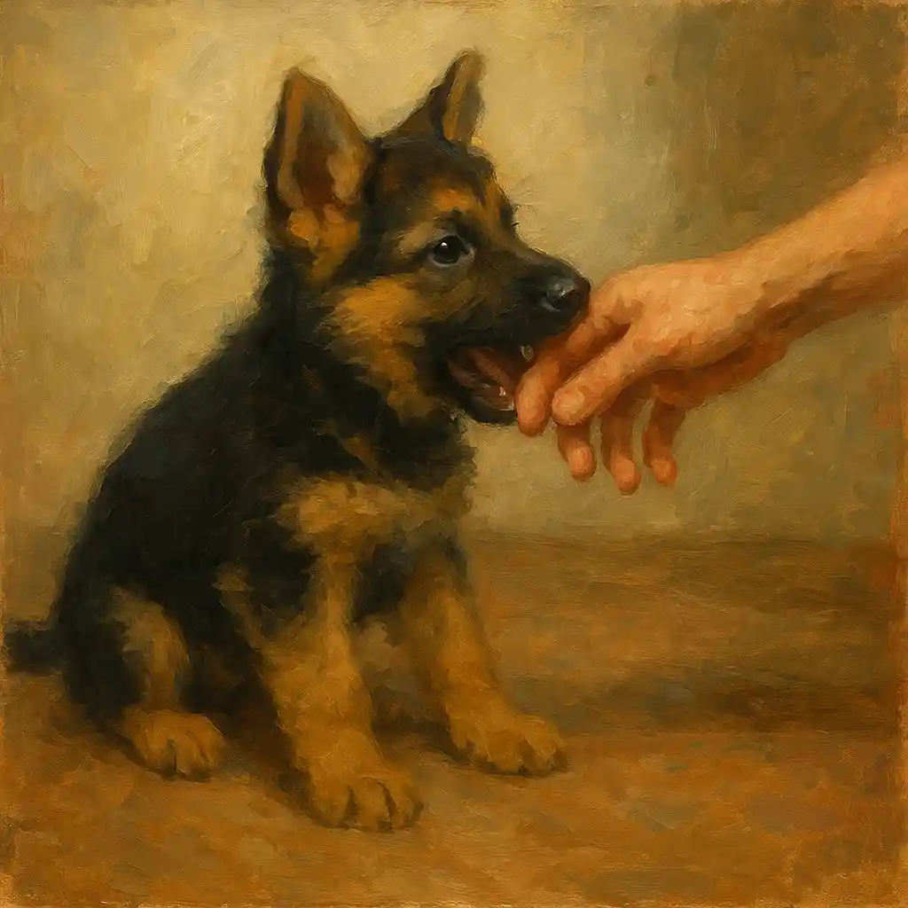 GSD Puppy Bite Control: A Clear 8–12 Week Plan (Yelp, Redirect, No Hands)