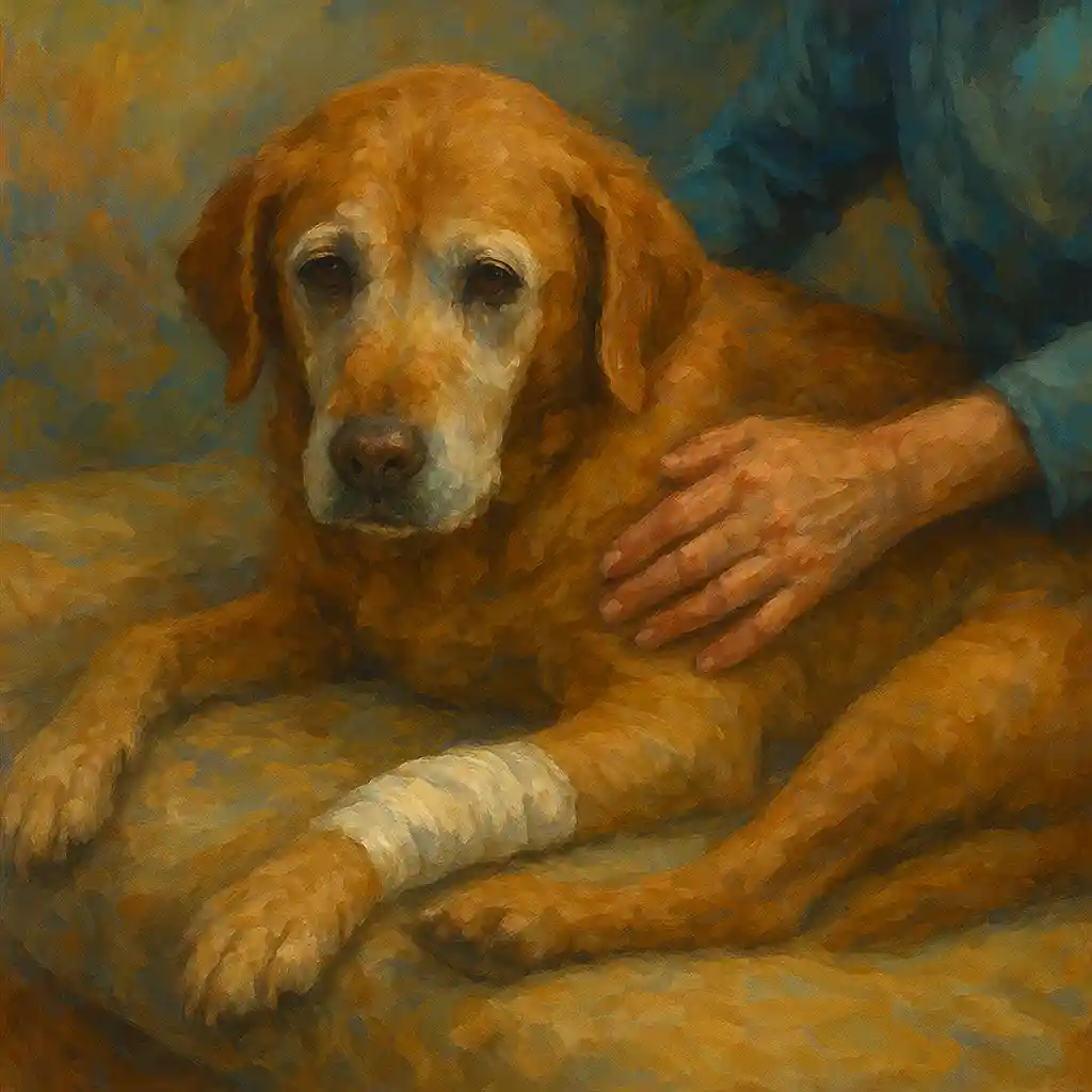 How to Help Your Senior Dog with Elbow Dysplasia