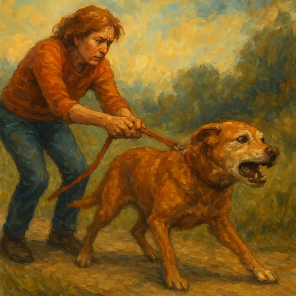 Managing Senior Dog’s Leash Aggression: A Guide