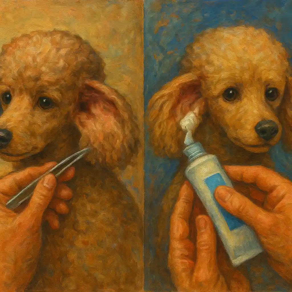 Poodle Ear Care Made Simple: Ear Plucking vs. Plucking Cream, Safe Cleaning, and Infection Prevention