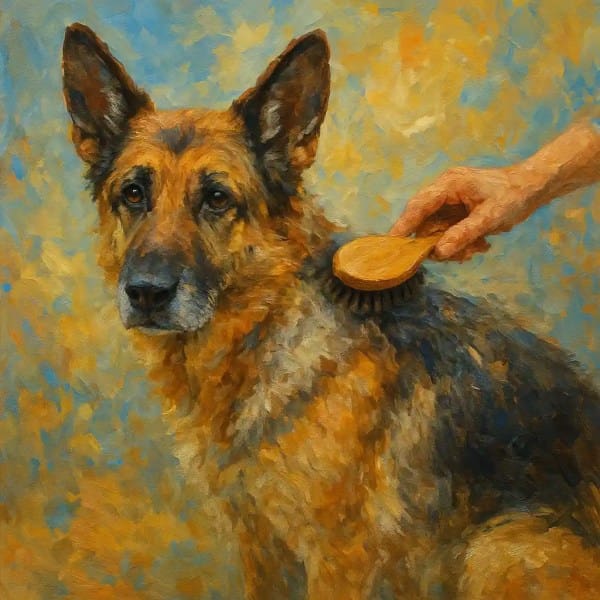 Proactive Care for Senior German Shepherd Coat Changes