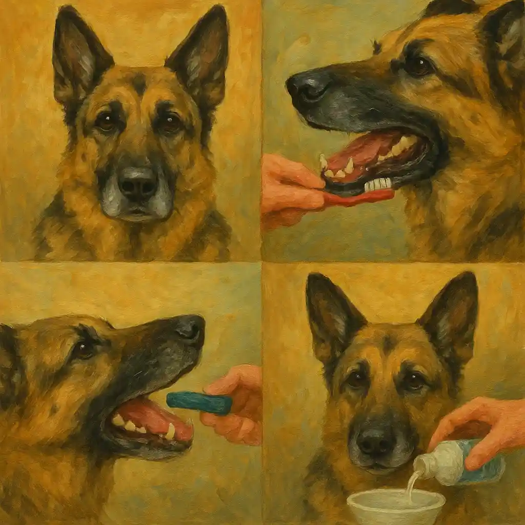 Simple Steps for Senior German Shepherd Dental Health