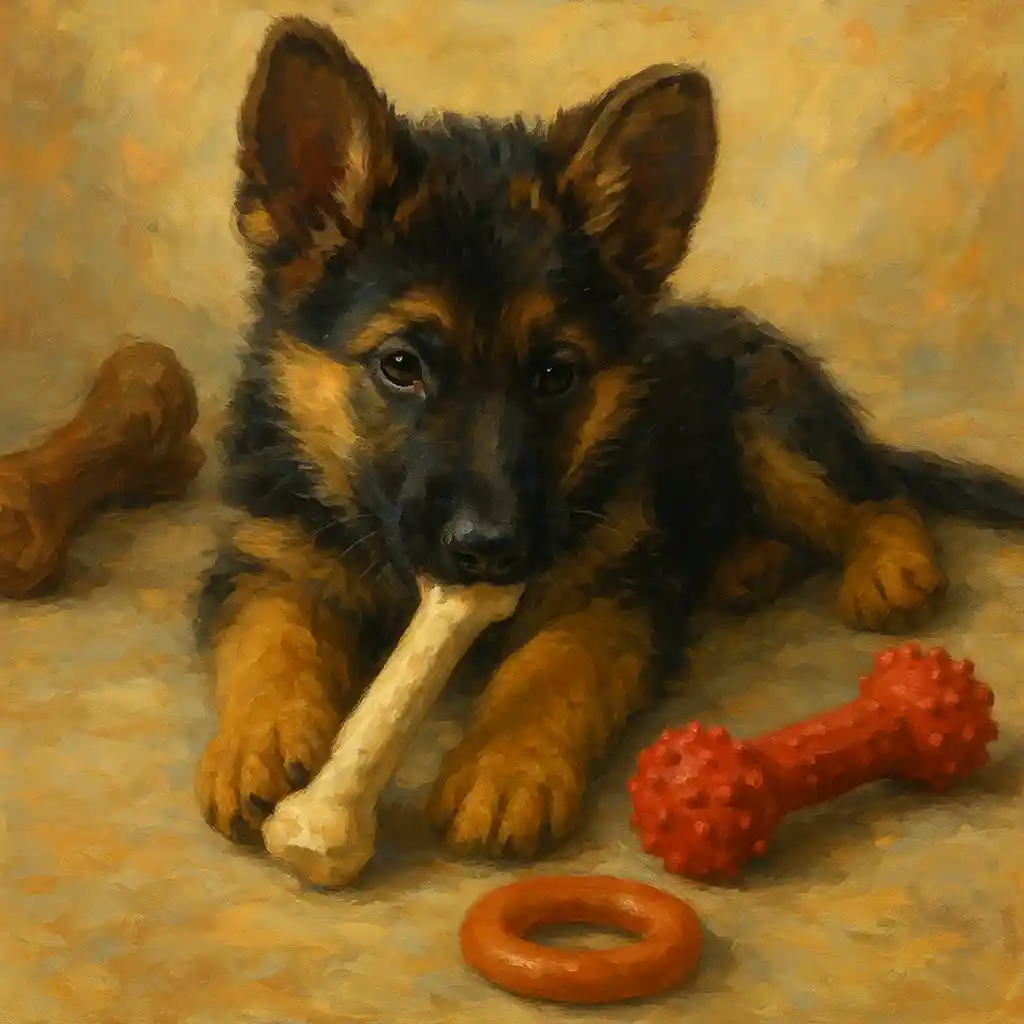 Top Chew Options for Teething German Shepherds